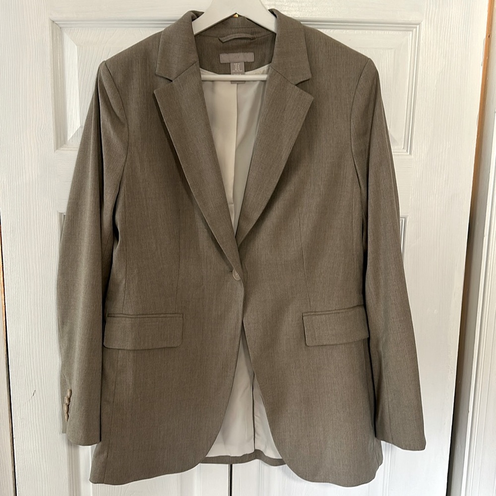 H&M Women’s Blazer, tan
